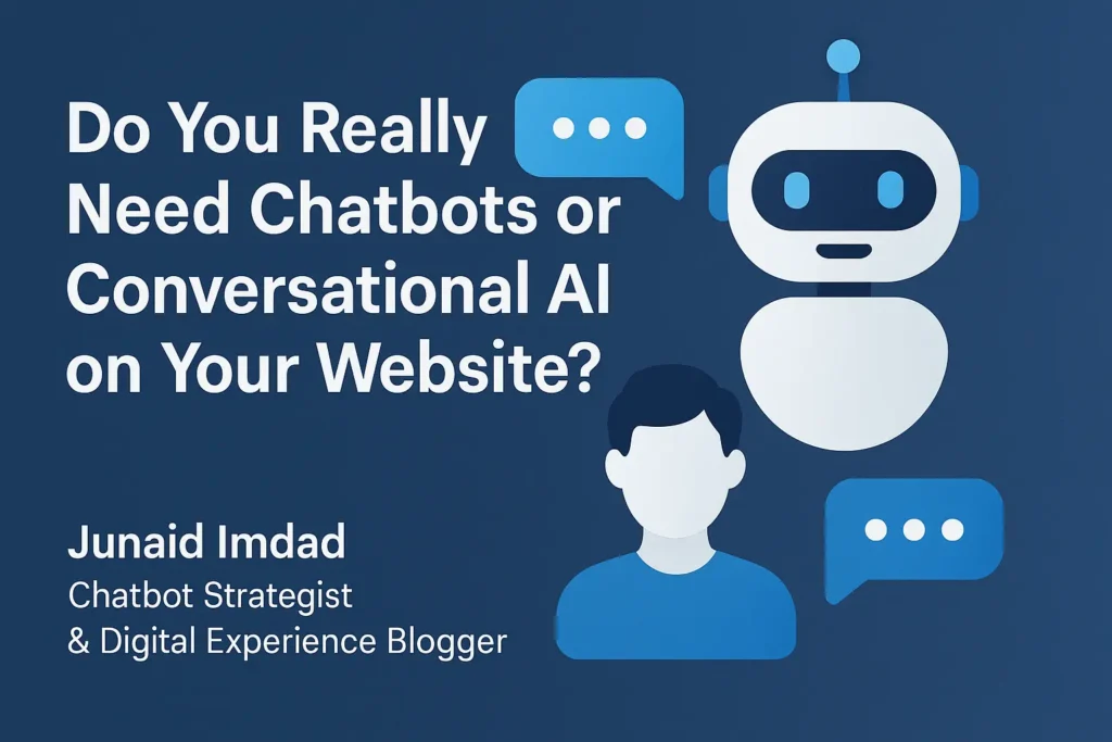 UI/UX Trends for 2025: Innovative Web and App Design Ideas 2 Illustration of chatbot talking with a website visitor in 2025