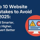 Website mistakes -